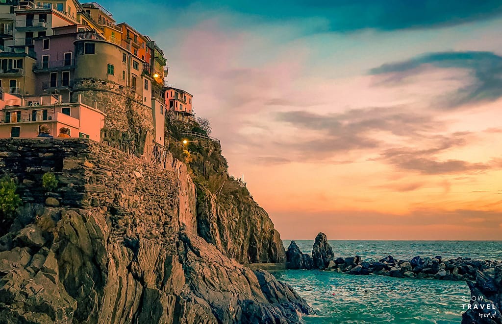 Pôr-do-sol em Manarola | O que fazer em Cinque Terre