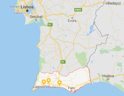 roteiro de 4 dias no algarve